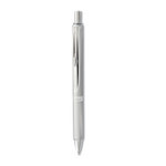 Pentel EnerGel Alloy RT Gel Pen, Retractable, Medium 0.7 mm, Black Ink, Chrome Barrel View Product Image