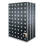 Bankers Box STAXONSTEEL Maximum Space-Saving Storage Drawers, Letter Files, 14" x 25.5" x 11.13", Black, 6/Carton