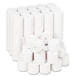 Universal Impact and Inkjet Print Bond Paper Rolls, 0.5" Core, 2.25" x 165 ft, White, 100/Carton (UNV22200) View Product Image