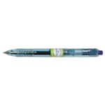 AbilityOne 7520016580392 SKILCRAFT Eco-Bottle Gel Pen, Retractable, Medium 0.7 mm, Blue Ink, Translucent Blue Barrel, Dozen (NSN6580392) View Product Image