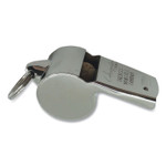 Champion Sports Sports Whistle, Heavy Weight, Metal, Silver, Dozen (CSI401) View Product Image