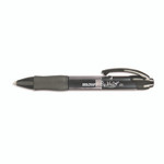AbilityOne 7520015882363, SKILCRAFT Bio-Write Gel Pen, Retractable, Medium 0.7 mm, Black Ink, Translucent Black Barrel, Dozen