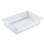 Rubbermaid Commercial Food/Tote Boxes, 8.5 gal, 26 x 18 x 6, White, Plastic Product Image 
