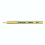 Dixon Ticonderoga Laddie Woodcase Pencil, HB (#2), Black Lead, Yellow Barrel, Dozen