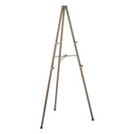 Tripod Display Easel, 72" High, Steel, Bronze (QRT21E) View Product Image