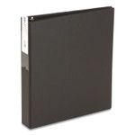 Avery Economy Non-View Binder with Round Rings, 3 Rings, 2" Capacity, 11 x 8.5, Black, (4501) View Product Image