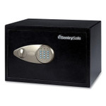 Sentry Safe X055 Digital Security Safe, 0.58 cu ft, 13.8 x 10.6 x 8.7, Black/Silver (SENX055) View Product Image