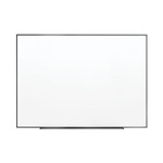 Quartet Fusion Nano-Clean Magnetic Whiteboard, 96" x 48", White Surface, Satin Aluminum Frame