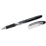 AbilityOne 7520015005214 SKILCRAFT AlphaElite Gel Pen, Stick, Medium 0.7 mm, Black Ink, Black/Clear Barrel, Dozen (NSN5005214) View Product Image