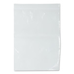 BagCo Zippit Resealable Bags, 2 mil, 9" x 12", Clear, 1,000/Carton View Product Image