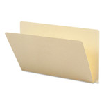 Smead Extended End Tab Manila Folders, Straight Tabs, Legal Size, 0.75" Expansion, Manila, 100/Box (SMD27250) View Product Image