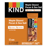 KIND Nuts and Spices Bar, Maple Glazed Pecan and Sea Salt, 1.4 oz Bar, 12/Box