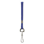 SICURIX Rope Lanyard, Metal Hook Fastener, 36" Long, Nylon, Blue