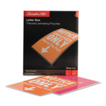 GBC UltraClear Thermal Laminating Pouches, 3 mil, 9" x 11.5", Gloss Clear, 50/Box