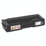 Ricoh 406476 High-Yield Toner, 6,000 Page-Yield, Cyan