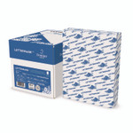 Lettermark Custom Cut-Sheet Copy Paper, 92 Bright, 5-Hole (5/16") Top Punched, 20 lb Bond Weight, 8.5 x 11, White, 500/Ream