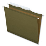 Pendaflex Ready-Tab Reinforced Hanging File Folders, Letter Size, 1/3-Cut Tabs, Standard Green, 25/Box (PFX42620) View Product Image