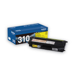 Brother TN310Y Toner, 1,500 Page-Yield, Yellow (BRTTN310Y) View Product Image