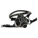North Safety 7700 Series Half Mask Respirators, Large