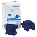 Xerox 108R00990 Solid Ink Stick, 4,200 Page-Yield, Cyan, 2/Box (XER108R00990) View Product Image