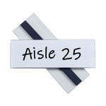 C-Line Clear Magnetic Label Holders, Side Load, 6 x 2, 10/Pack (CLI87820) View Product Image