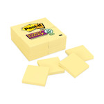 Post-it Notes Super Sticky Pads in Canary Yellow, Value Pack, 3" x 3", 90 Sheets/Pad, 24 Pads/Pack