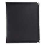 Samsill Classic Collection Zipper Ring Binder, 3 Rings, 1.5" Capacity, 11 x 8.5, Black (SAM15250) View Product Image