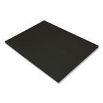Prang SunWorks Construction Paper, 50 lb Text Weight, 18 x 24, Black, 50/Pack