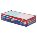 AbilityOne 7530014562249 SKILCRAFT Self-Stick Note Pad Set, 3" x 3", Assorted Colors, 100 Sheets/Pad, 6 Pads/Pack (NSN4562249) View Product Image