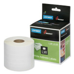 AbilityOne 7530016578883, SKILCRAFT Dymo LabelWriter Thermal Labels, Address Label, 1.12" x 3.5", Black on White, 350/Roll, 2 Rolls/Pack