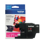 Brother LC71M Innobella Ink, 300 Page-Yield, Magenta