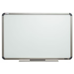 AbilityOne 7110016222125 SKILCRAFT Quartet Total Erase White Board, 48 x 36, White Surface, Silver Titanium Frame (NSN6222125) View Product Image