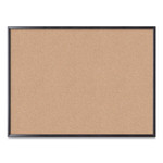 U Brands Cork Bulletin Board, 47 x 35, Tan Surface, Black Frame (UBR2876U0001) View Product Image