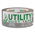 Duck Basic Strength Duct Tape, 3" Core, 1.88" x 30 yds, Silver (DUC1154019) View Product Image