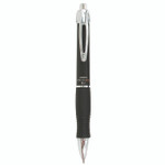 Zebra Sarasa Dry X10 Gel Pen, Retractable, Medium 0.7 mm, Black Ink, Black/Silver Barrel, 12/Pack