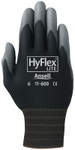 Hyflex 11-600 Blk Lt Wght Assemb Pu/Coat Sz 9 (012-11-600-9-Bk)
