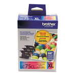 Brother LC753PKS Innobella High-Yield Ink, 600 Page-Yield, Cyan/Magenta/Yellow (BRTLC753PKS) View Product Image