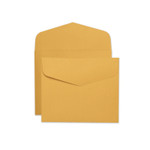 Quality Park Open-Side Booklet Envelope, #13 1/2, Hub Flap, Gummed Closure, 10 x 12, Brown Kraft, 100/Box