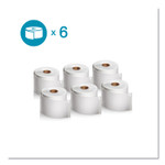DYMO LW Shipping Labels, 2.31" x 4", White, 300 Labels/Roll, 6 Rolls/Pack