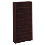 HON 1870 Series Bookcase, Six-Shelf, 36w x 11.5d x 72.63h, Mahogany (HON1876N) View Product Image
