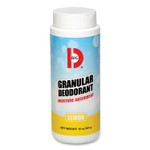 Big D Industries Granular Deodorant, Lemon, 16 oz, Shaker Can, 12/Carton (BGD150) View Product Image