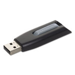 Verbatim Store 'n' Go V3 USB 3.0 Drive, 64 GB, Black/Gray (VER49174) View Product Image