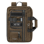 Solo Zone Briefcase, Fits Devices Up to 15.6", Nylon, 4.25 x 17.5 x 17.5, Bronze