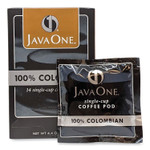 Java One Coffee Pods, Colombian Supremo, Single Cup, 14/Box