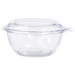 Dart Tamper-Resistant, Tamper-Evident Bowls with Dome Lid, 12 oz, 5.5" Diameter x 2.6"h, Clear, Plastic, 240/Carton (DCCCTR12BD) View Product Image