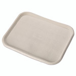 Chinet Savaday Molded Fiber Food Trays, 14 x 18, White, Paper, 100/Carton