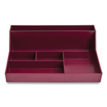 TRU RED Plastic Desktop Organizer, 6 Compartments, 6.81 x 9.84 x 2.75, Purple (TUD24380425) View Product Image