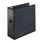 Cardinal Premier Easy Open Locking Slant-D Ring Binders, 3 Rings, 5" Capacity, 11 x 8.5, Black
