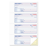 TOPS Money and Rent Receipt Books, Account + Payment Sections, Two-Part Carbonless, 7.13 x 2.75, 4 Forms/Sheet, 400 Forms Total