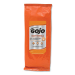 GOJO FAST TOWELS Hand Cleaning Towels, 2-Ply, 7.75 x 11, Fresh Citrus, Blue, 60/Pack, 6 Packs/Carton